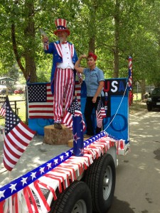 Gloria and Scott (Rosie the Riveter and Uncle Sam)